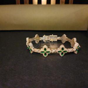 Ladies Single Line Design Fashionable Moissanite Diamond Bracelet