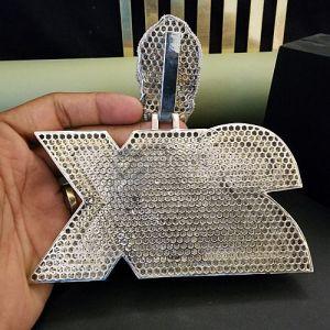 Luxury 2X Hip Hop Moissanite Diamond Pendant