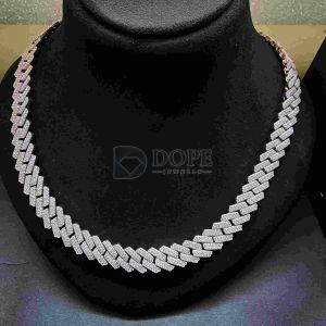 Mens Sterling Silver Cuban Chain