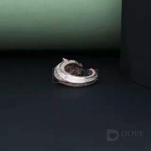 Mens Trending Iced Out Cocktail Hip Hop Diamond Ring