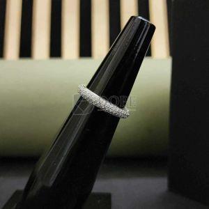 Sterling Silver Diamond Eternity Band Ring