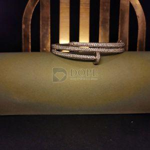 Stylish Ladies 925 Sterling Silver Diamond Bracelet
