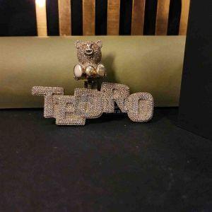 Tedro Hip Hop Moissanite Diamond Pendant