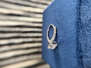Emerald Cut Diamond Engagement Ring
