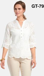 White Cotton Hakoba Dyeable Fabric