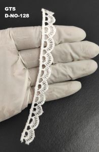 White Scalloped Edge GPO Lace
