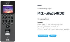 Essl AI-face Orcus Face Attendance System