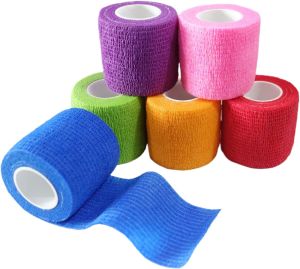 Dogs Cat Cohesive Self Adhesive Bandage Wrap