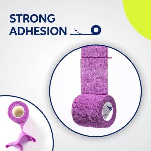 Dogs Cat Cohesive Self Adhesive Bandage Wrap