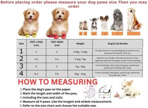 Dog Boots Protector Anti-Slip Upgraded Dog Sole Shoes with Reflective Straps Design All Dog Breed