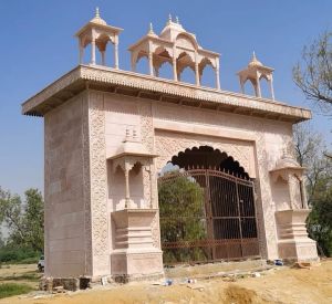 Sandstone Entry Gates