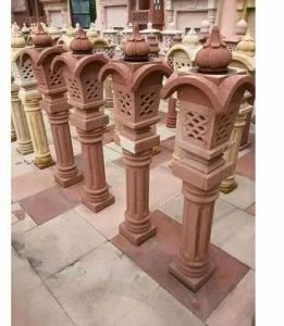 Sandstone Pillar Lamp