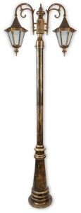10m Decorative Antique Street Light Pole