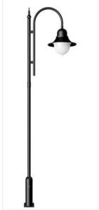 Cast Iron Decorative Pole Light