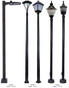 Decorative Aluminium Street Lighting Poles