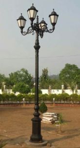 Heritage Cast Iron Outdoor Decorative Lighting Pole