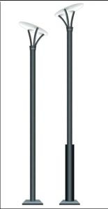 Modern Single Head Decorative Garden Light Pole