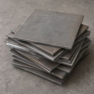 300x300mm Heavy Duty Mild Steel Base Plate