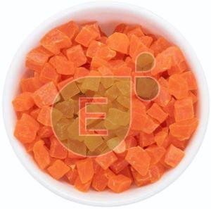 Dehydrated Papaya Cubes