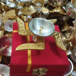 Aluminium Swastik Diya
