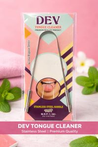 Dev Premium Quality Stainless Steel Tongue Cleaner
