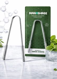 Rust Free Stainless Steel Tongue Scraper
