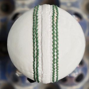 Test White Leather Cricket Ball