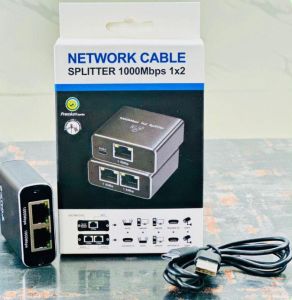 1000Mbps RJ45 Network Cable Splitter