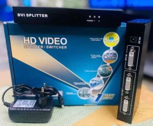 2 Port DVI Splitter