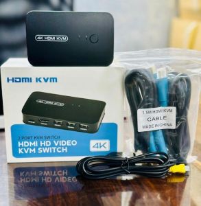 2 Port HDMI KVM Switch