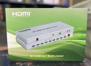 4K 8x1 HDMI Multi Viewer