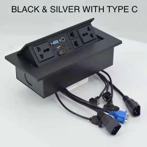 All in-one POP Up Desk Connectivity Box