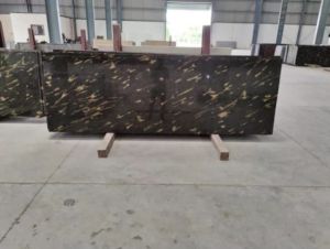 Fish Gold Granite Slab