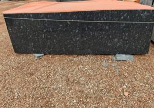 R Black Granite Slab
