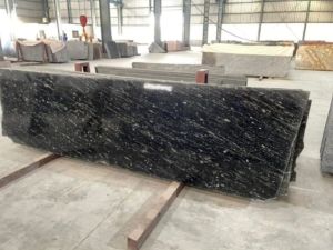 River Black Granite Slab