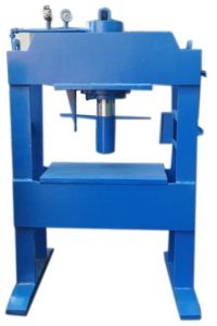 H Type Rubber Sheet Cutting Hydraulic Press Machine