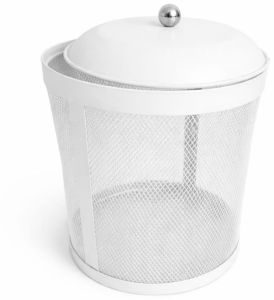 Elegant Metal Fruit Basket