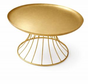 Round Metal Iron Cake Stand