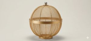 Stylish Metal Fruit Basket
