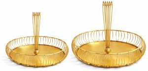 Stylish Poja Flower Iron Basket