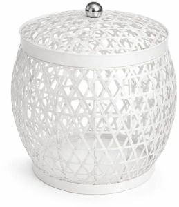 White Stylish Handmade Fruit Basket
