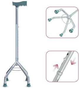 4 Leg Adjustable Walking Stick