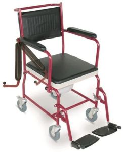 Arm Rest Detachable Commode Chair