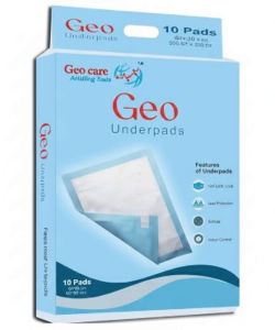 Blue Geocare Disposable Under Pads