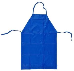 Blue Plain Disposable Apron