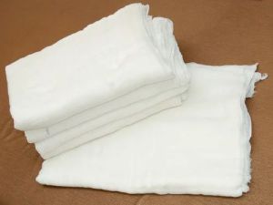White Absorbent Gauze Cloth