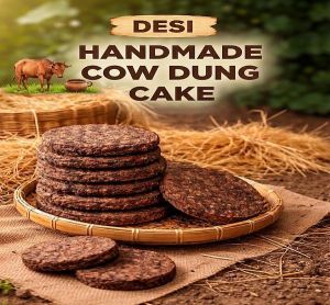 Handmade Cow Dung Cake