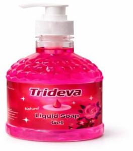 1L Trideva Rose Liquid Soap Gel