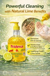1L Trideva Lemon Soap Gel