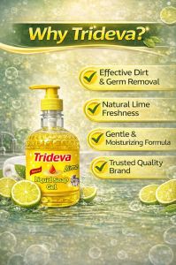 1L Trideva Lemon Soap Gel